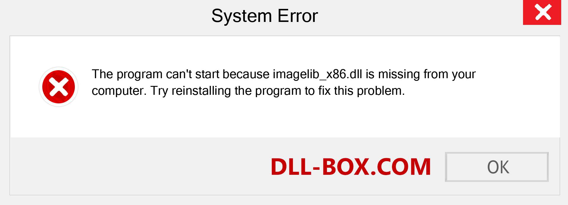  imagelib_x86.dll file is missing?. Download for Windows 7, 8, 10 - Fix  imagelib_x86 dll Missing Error on Windows, photos, images